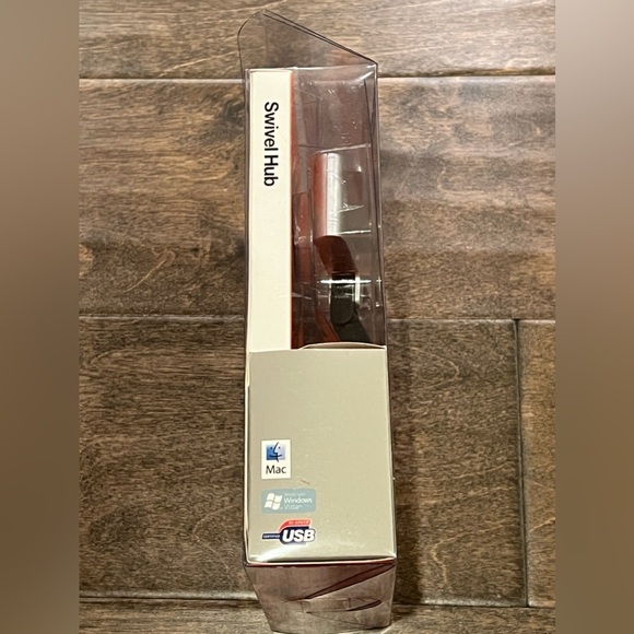 Belkin Convenient Rotating Hub High Speed Swivel Hub-4 Ports-USB-Mac Windows NEW - Picture 3 of 5